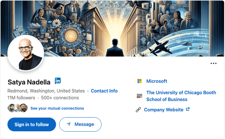 AI LinkedIn Banners